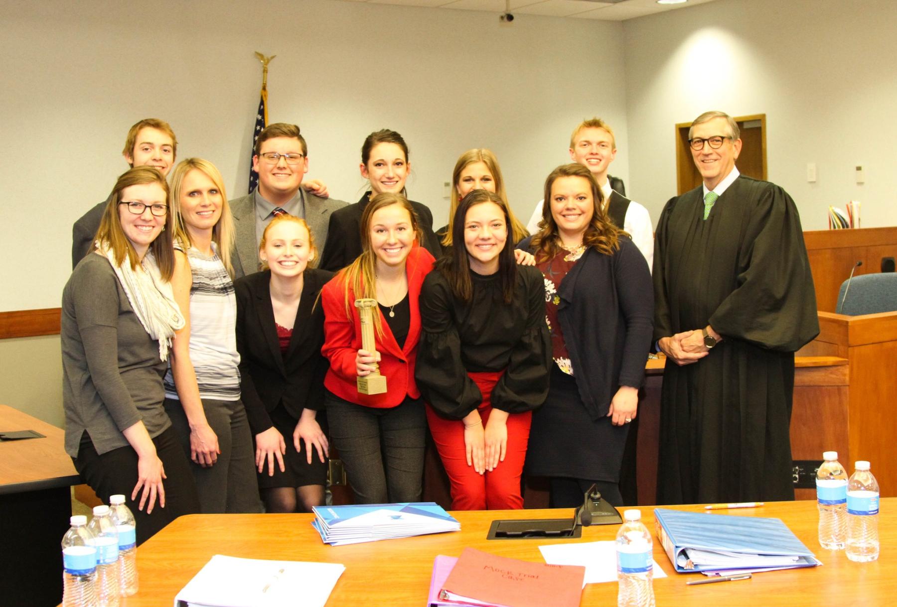 2022 Mock Trial Students