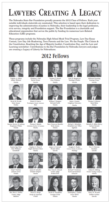 2012 Class of Fellows