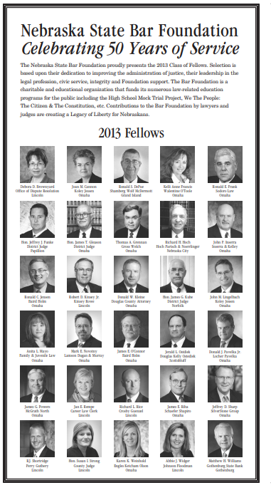 2013 Class of Fellows