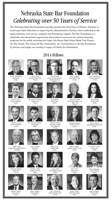 2014 Class of Fellows