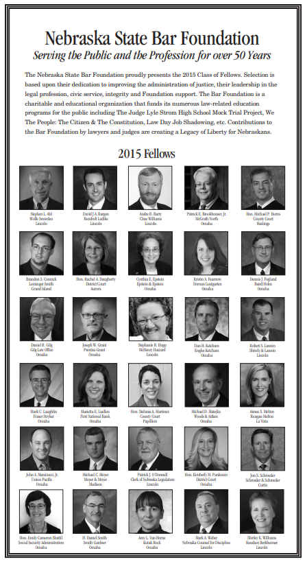 2015 Class of Fellows