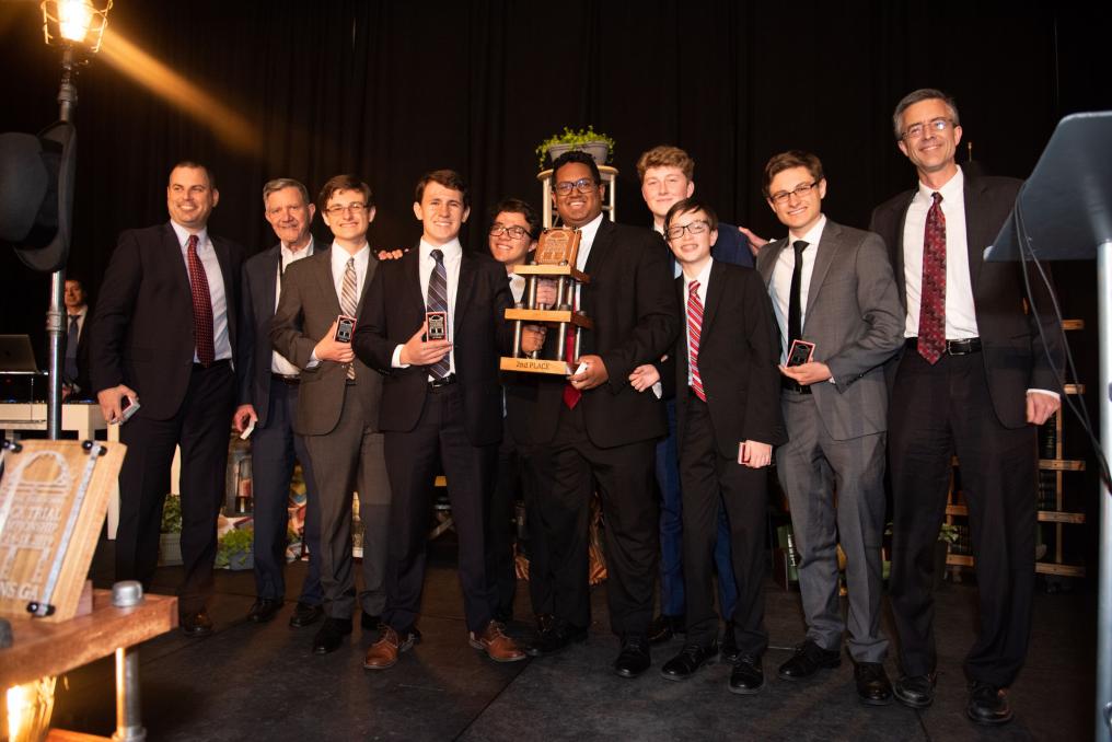 Nebraska's Creighton Prep takes second place at Nationals in 2019.