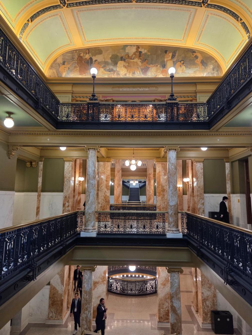 Historic Polk County Courthouse, Des Moines Iowa.