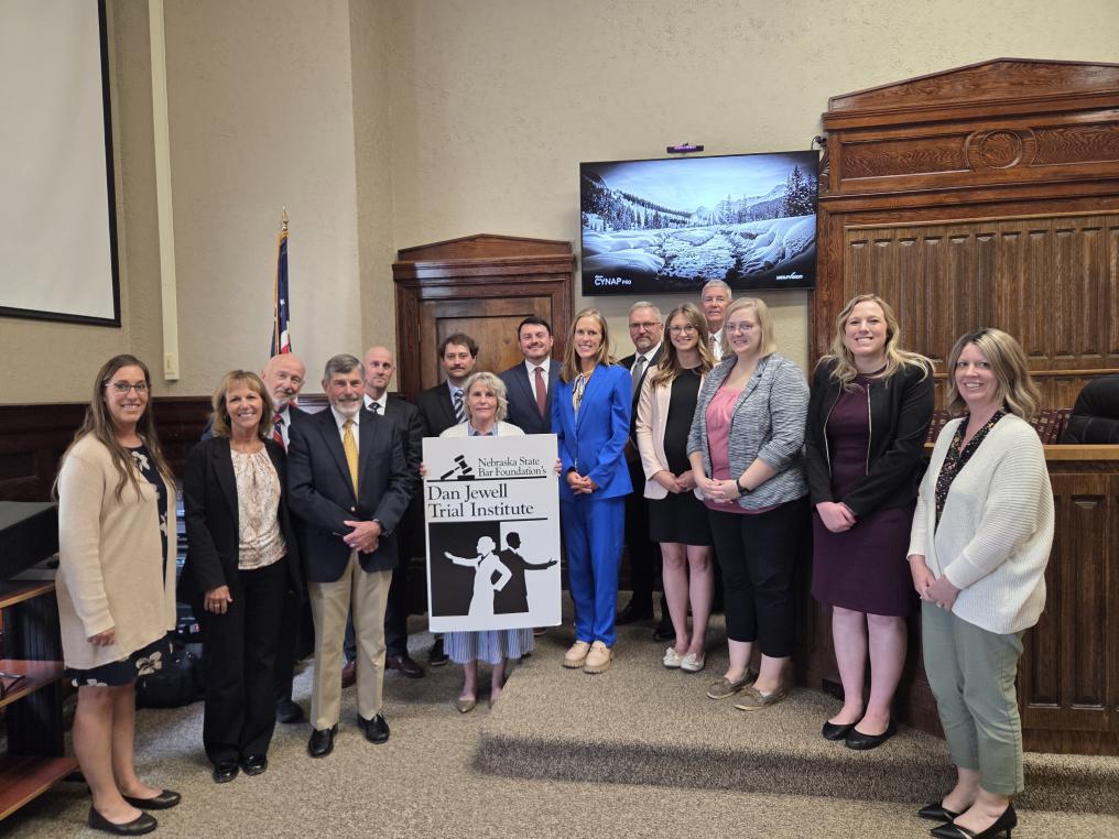 Western Nebraska Dan Jewell Trial Institute Compensation Trial Institute