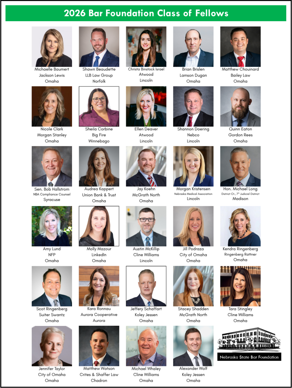 2026 Class of Fellows